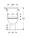 PACK WC AU SOL RIMFREE SH RENOVA GEBERIT
