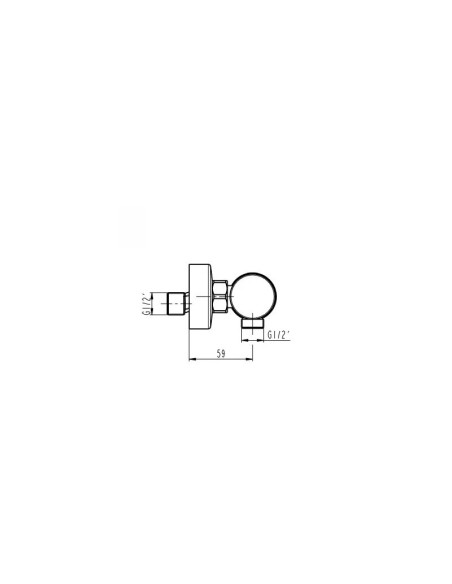 MITIGEUR DE DOUCHE HELIOS GME