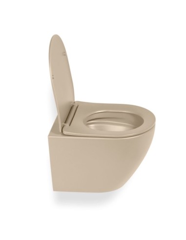 WC  SUSPENDU CAPPUCCINO MAT SANITSHOP