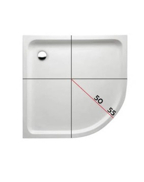 PAROI DE DOUCHE  PRESTIGE TITAN SEMI CIRCULAIRE  - GME