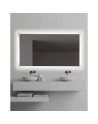 MIROIR RECTANGULAIRE LED ET PÉRIMÈTRE SABLÉ BATH STAGE