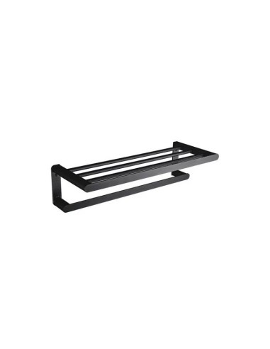 PORTE SERVIETTE AVEC ÉTAGÈRE DIM 60CM COLLECTION CAPRI NOFER