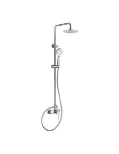 COLONNE DE DOUCHE AVEC DOUCHETTE ET POMMEAU DE DOUCHE NATURE SKY BATH