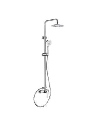 COLONNE DE DOUCHE AVEC DOUCHETTE ET POMMEAU DE DOUCHE NATURE SKY BATH