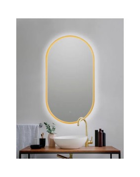 MIROIR OVALE RETRO ÉCLAIRER DIM 50*90 B-950 BATH STAGE