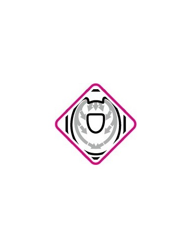 WC SUSPENDU PACK MAGENTA BECRISA
