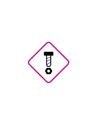 WC SUSPENDU PACK MAGENTA BECRISA