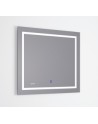 MIROIR RECTANGULAIRE LUMINEUX LED   - DUPLACH GROUP