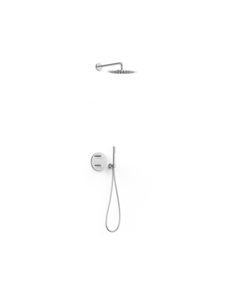 KIT DE ROBINET THERMOSTATIQUE ENCASTRE THERM BOX À 2 VOIES POUR DOUCHE TRES GRIFERIA