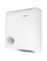 Sèche-mains blanc  Nofer Bigflow inox avec bouton poussoir