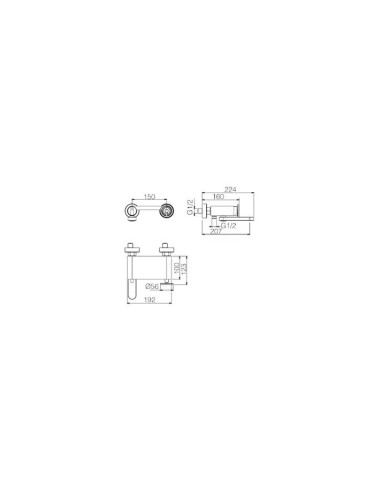 MITIGEUR BAIN DOUCHE OLIMPO IMEX