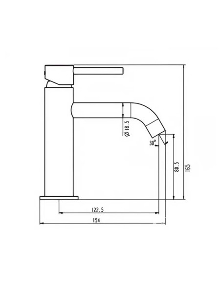 MITIGEUR LAVABO SIRIO