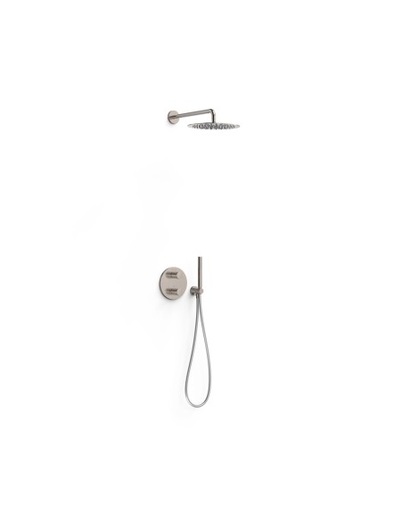 KIT MITIGEUR THERMOSTATIQUE THERM BOX ENCASTRE A 2 VOIES POUR DOUCHE STUDY TRES GRIFERIA