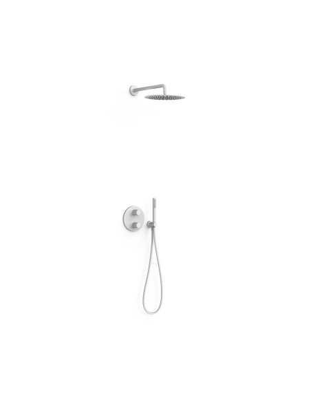 KIT MITIGEUR THERMOSTATIQUE THERM BOX ENCASTRE A 2 VOIES POUR DOUCHE STUDY TRES GRIFERIA