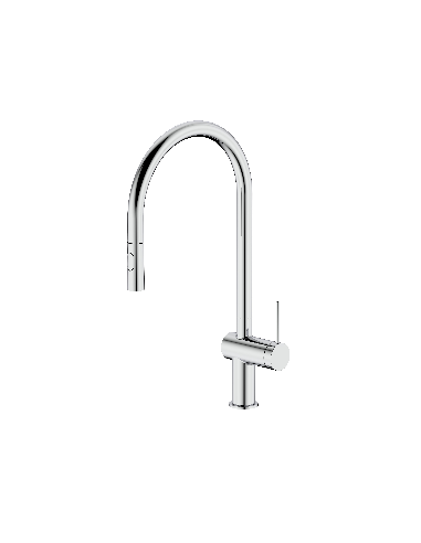 MITIGEUR CUISINE A BEC HAUT EXTRACTIBLE EVO BORRAS