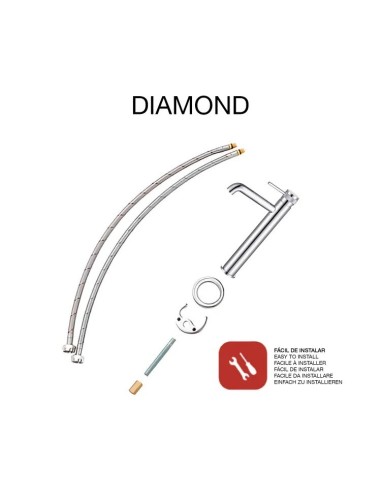 MITIGEUR HAUT  MONOCOMMANDE DIAMOND SKY BATH