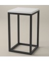 TABOURET BANQUETA WALL STRUCTURE NOIRE - SERIE WALL - Collection 2022 - DUPLACH GROUP