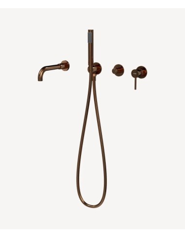MITIGEUR BAIN DOUCHE ENCASTRE 4 TROUS CORBEAU KROOS