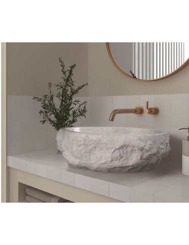 VASQUE MARBRE BEIGE GALBA ART BATH