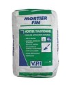 MORTIER FIN GRIS SAC 25KG