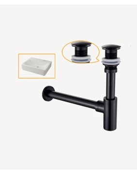 SIPHON LAVABO CYLINDRIQUE...