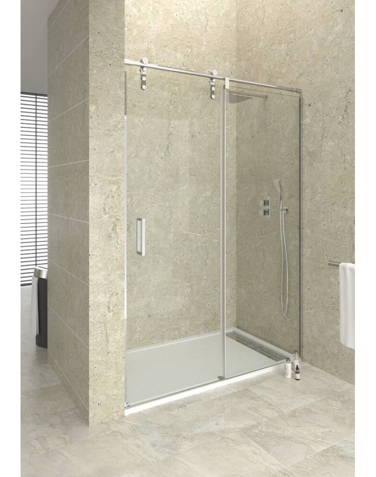 PAROI DE DOUCHE  MOVING 1FIXE + 1COULISSANT GME