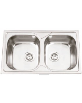 EVIER DE CUISINE DOUBLE BAC...